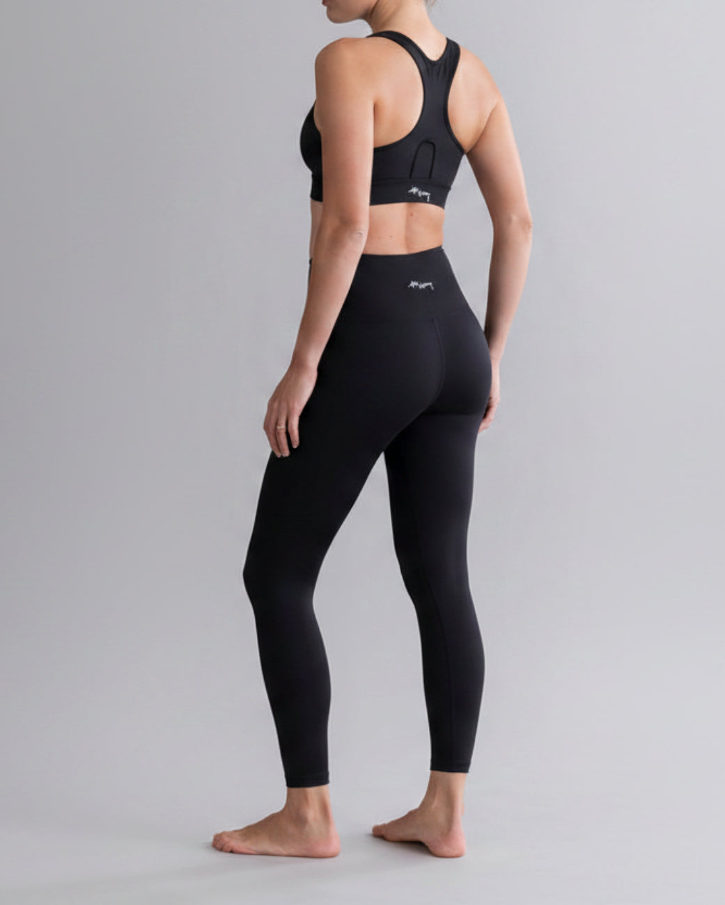 Leggings Cropped Cotton Touch Black – Cropped Yogaleggings von Hey Honey