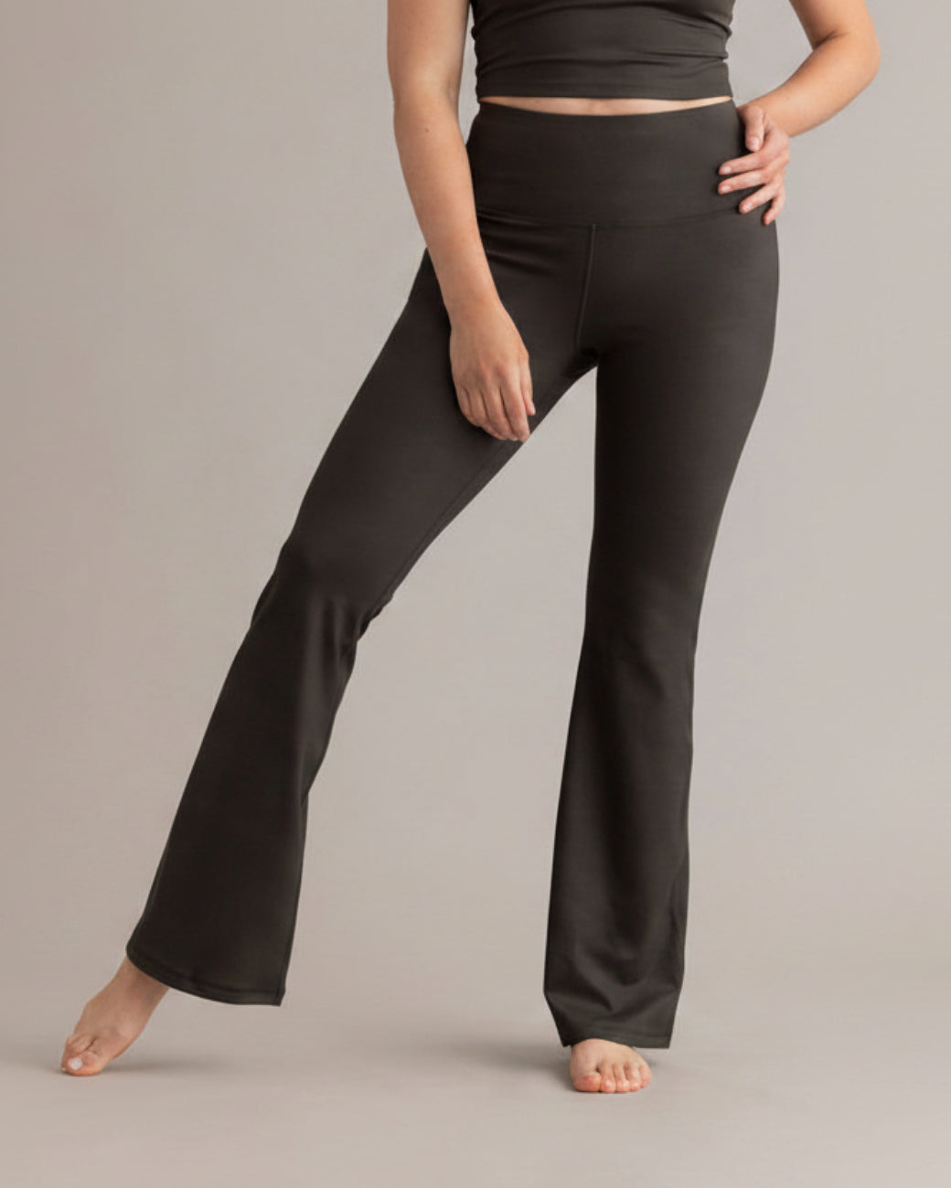 Leggings Flared Always Dressed Forest Night – Styling-Look – Hey Honey