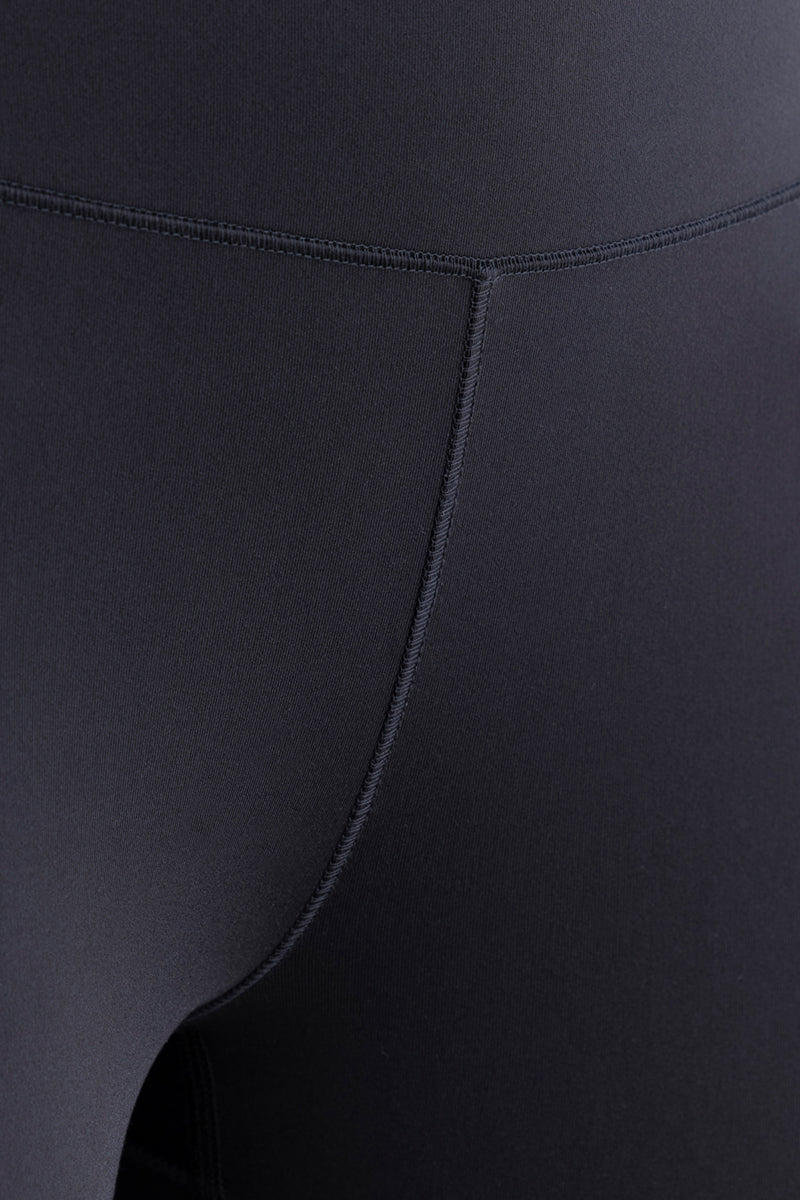Leggings Flared Cotton Touch Black – Bewegungsaufnahme – Hey Honey