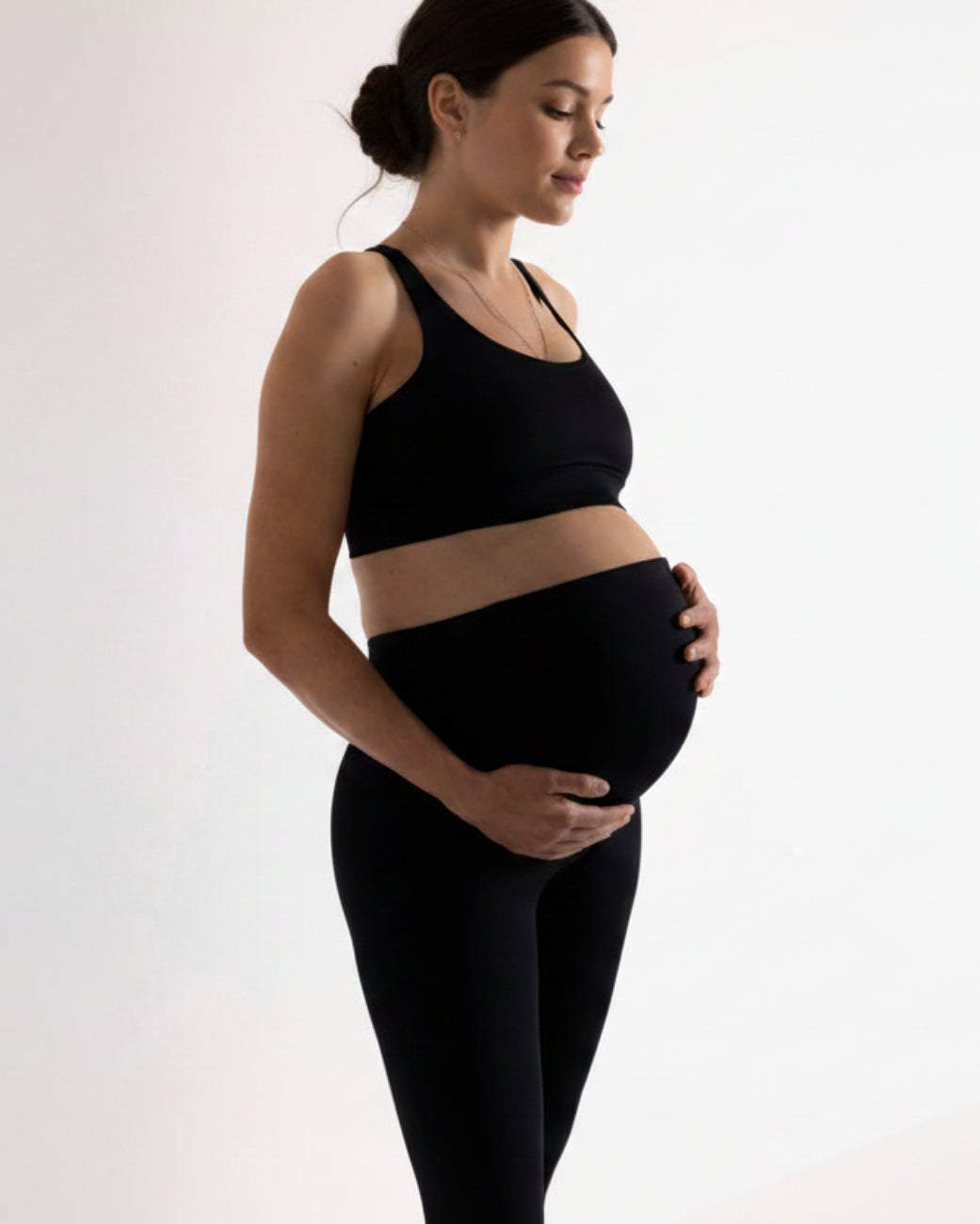 Umstandsleggings Black – Yoga-Umstandsleggings von Hey Honey