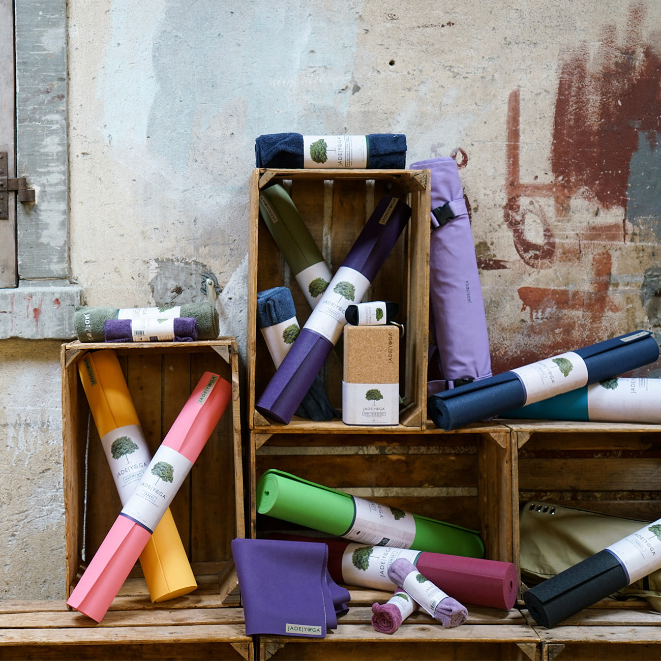 Jade Yogamatte Travel - Black