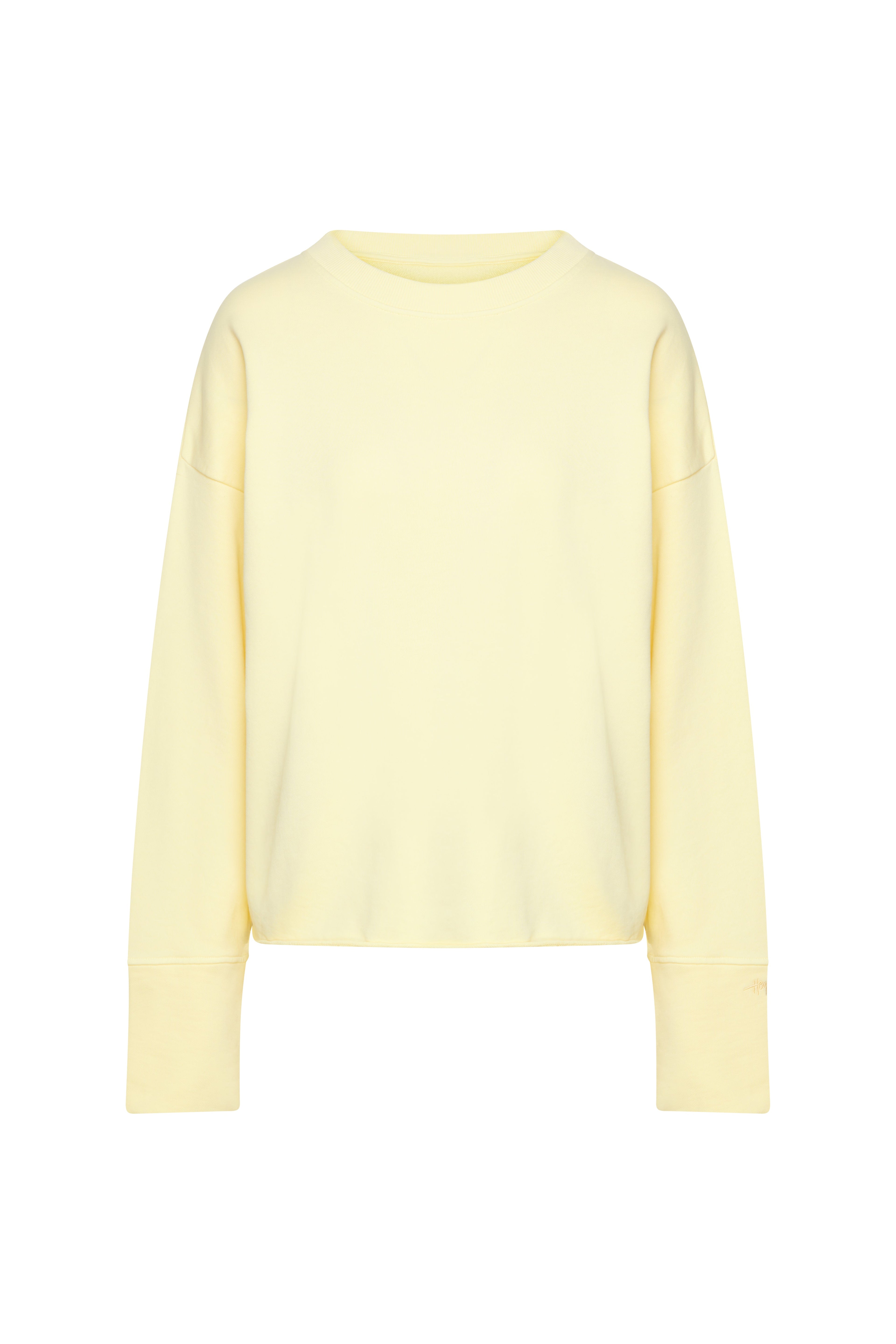 Open Edge Sweater Yellow