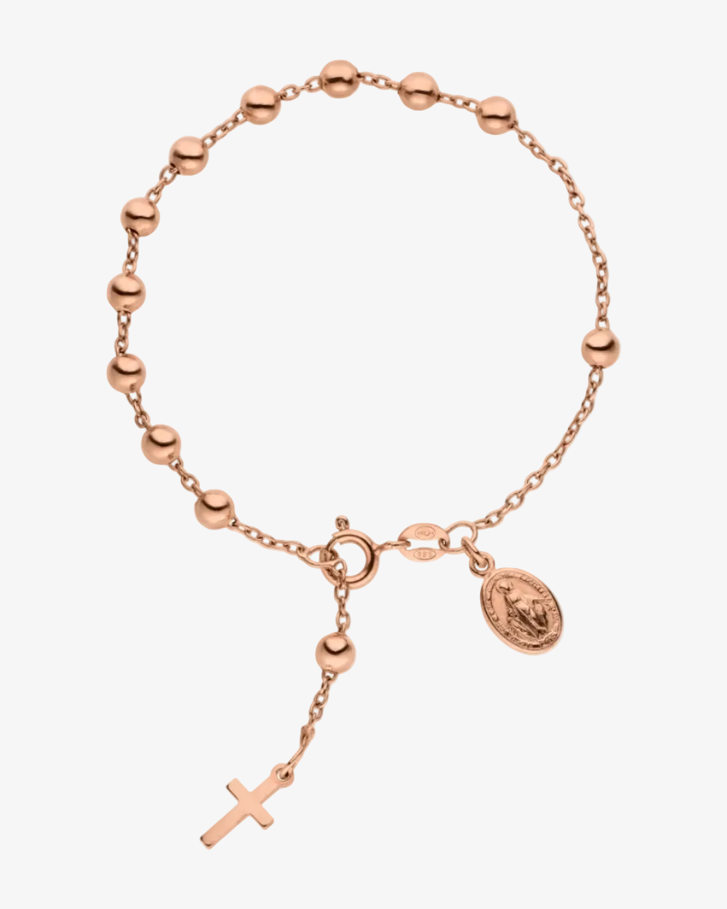 Rosenkranz Armkette Prayer Roségold – Armband von Hoffnungsträger