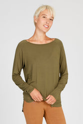Cosy Longsleeve Olive