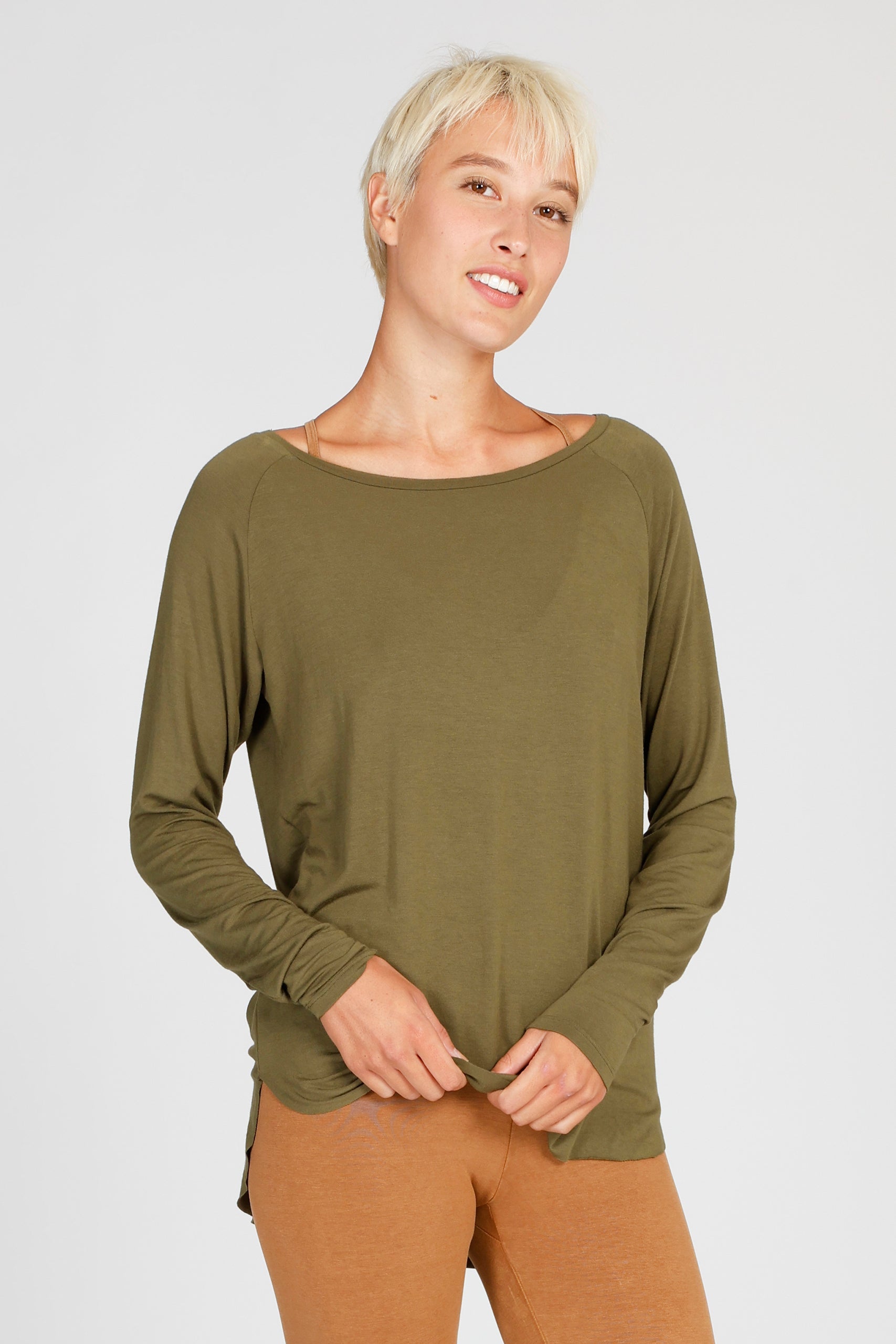 Cosy Longsleeve Olive