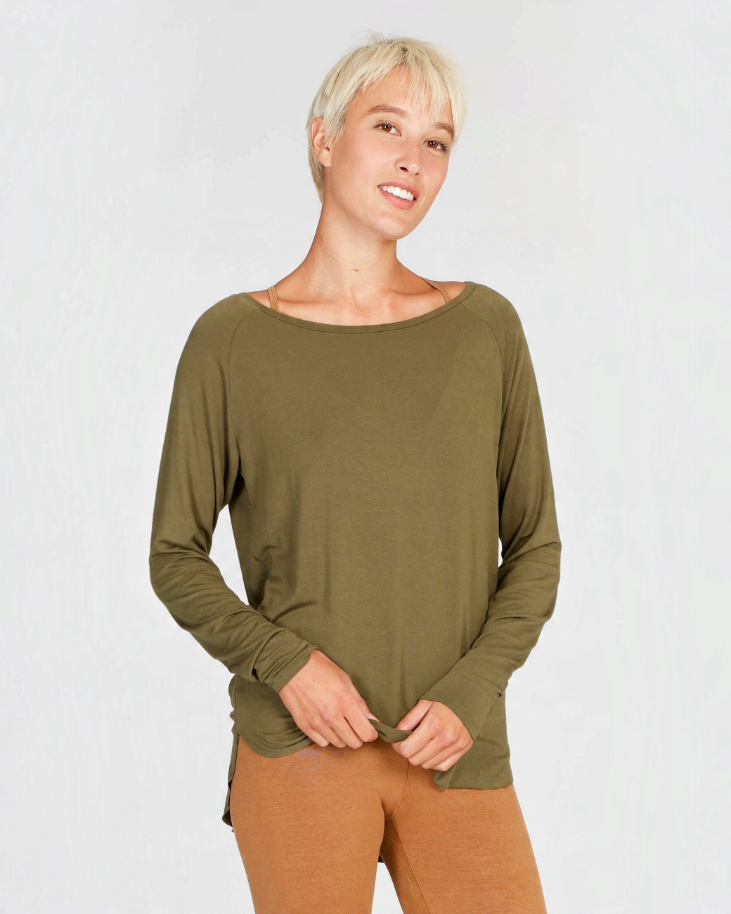 Cosy Longsleeve Olive