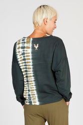 Kismet Batik Sweater Seaweed