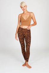Yoga Leggings Ganga 7/8 Camou Brown