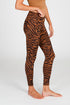 Yoga Leggings Ganga 7/8 Camou Brown