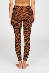 Yoga Leggings Ganga 7/8 Camou Brown