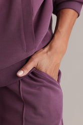Lux Bomber Jacket Italian Plum – Styling-Look – Hey Honey