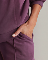 Lux Bomber Jacket Italian Plum – Styling-Look – Hey Honey