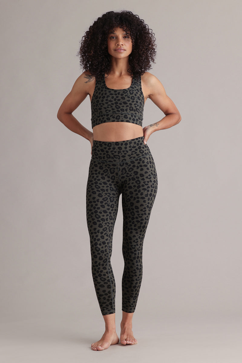Leggings Cropped - Leo Forest