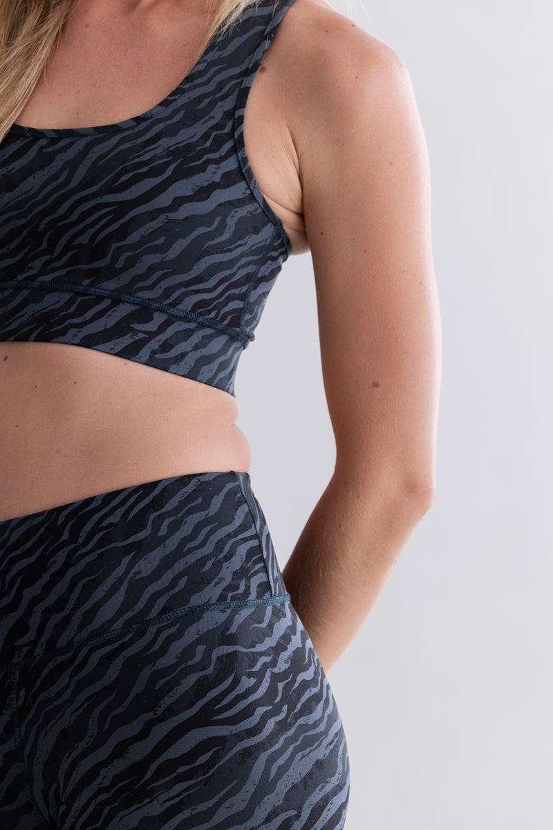 Leggings Cropped - Wave