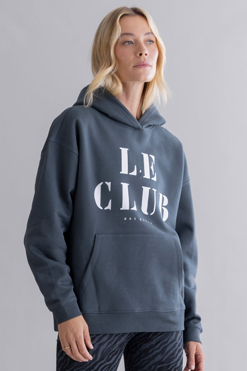 Hoodie Teal "Le Club"
