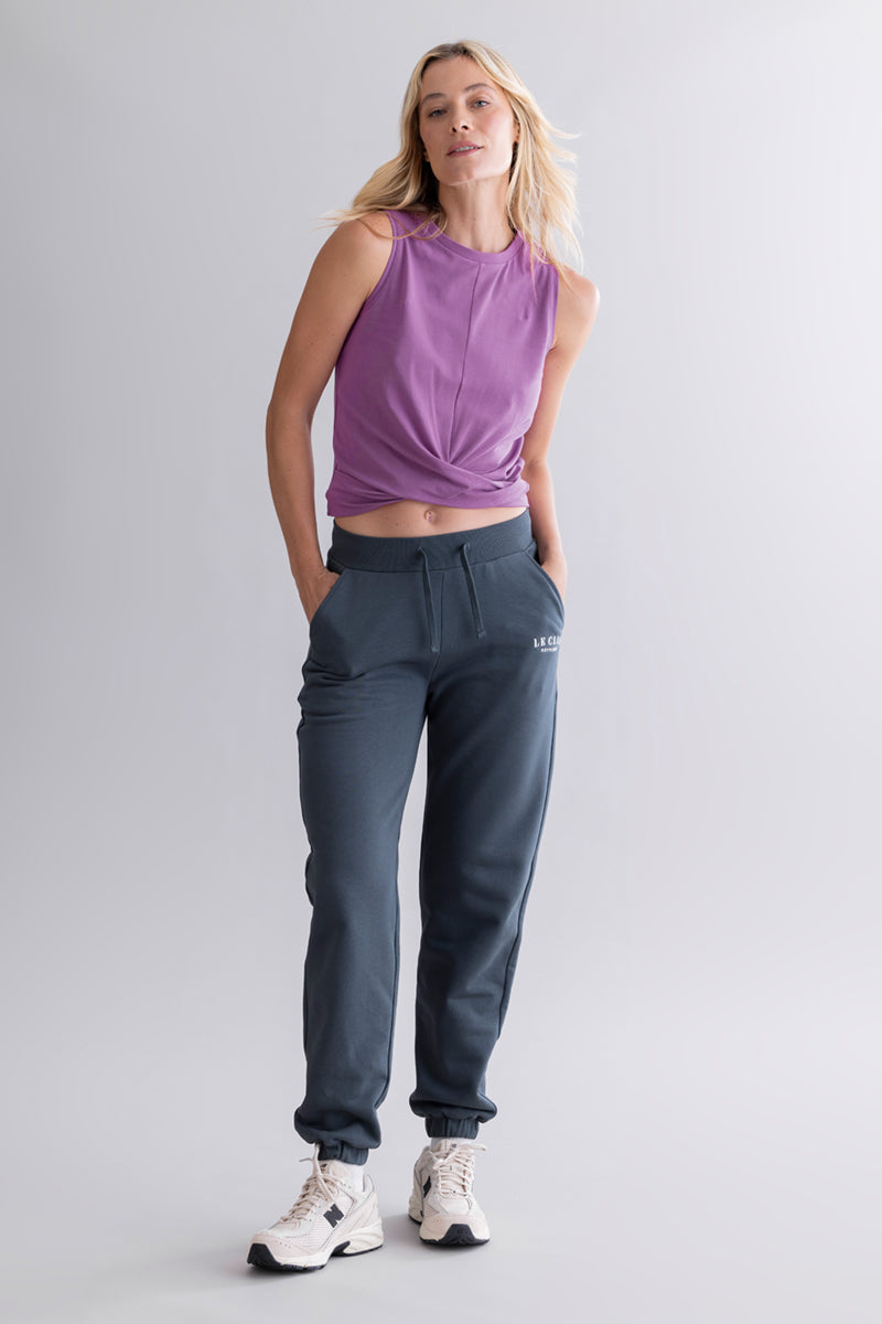 Cuff Sweat Pants Le Club - Teal