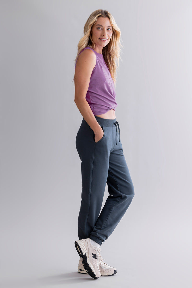 Cuff Sweat Pants Le Club - Teal