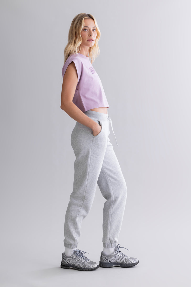 Cropped Shirt - Mauve