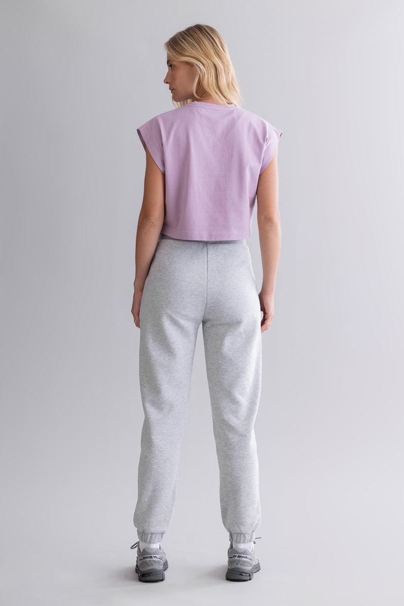 Cropped Shirt - Mauve