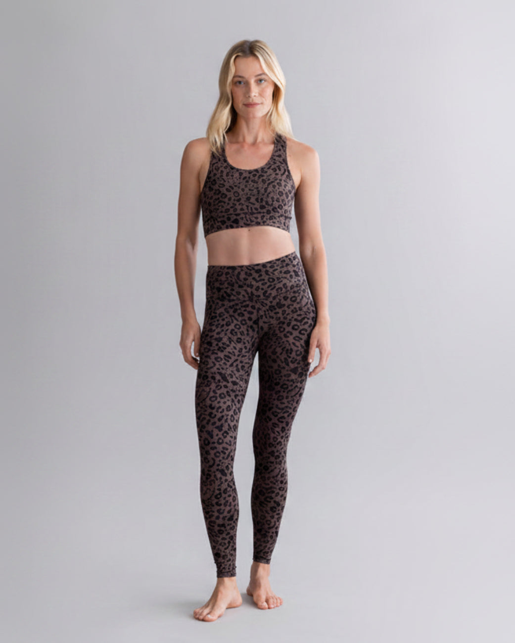 Leggings Mono Leo - Soft Brown