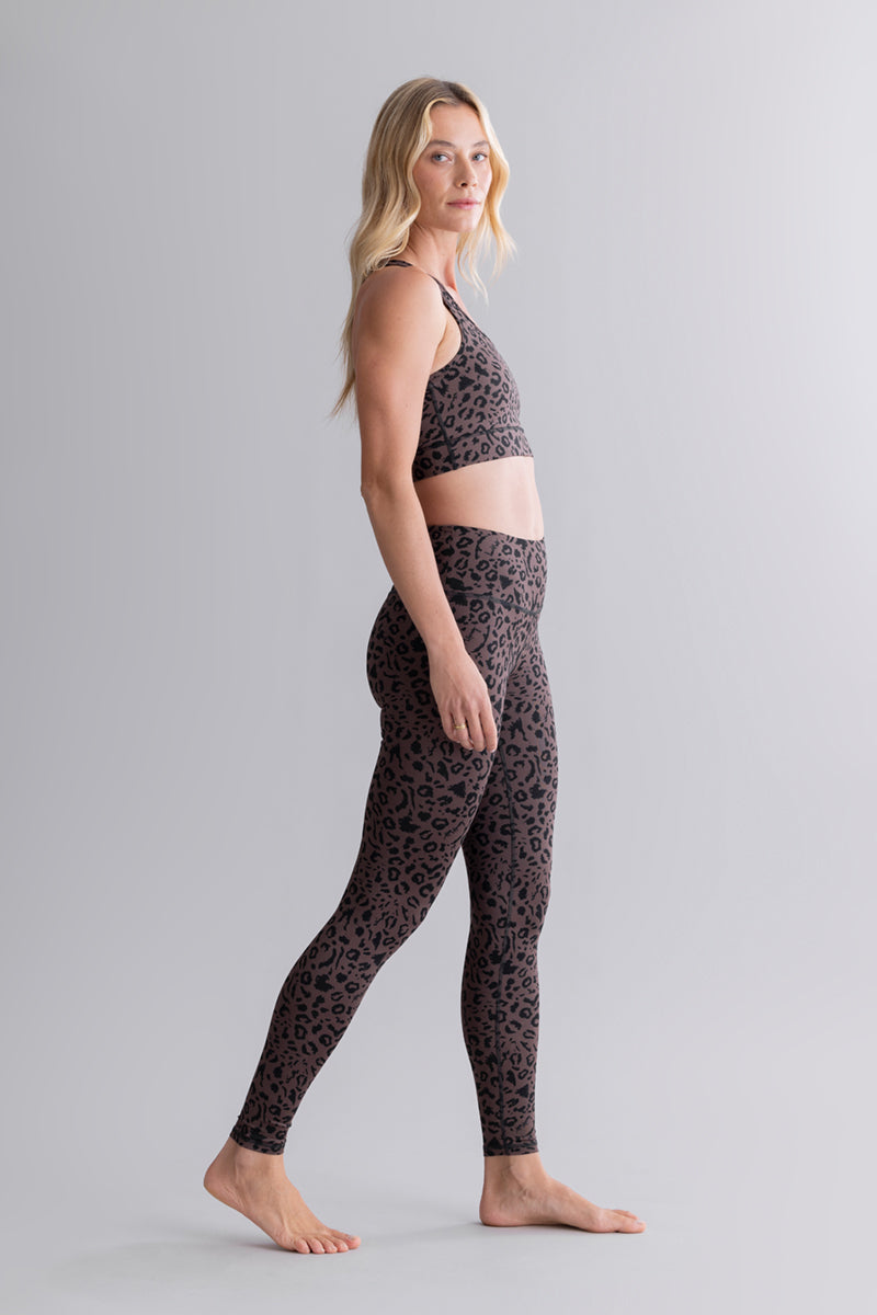 Leggings Mono Leo - Soft Brown