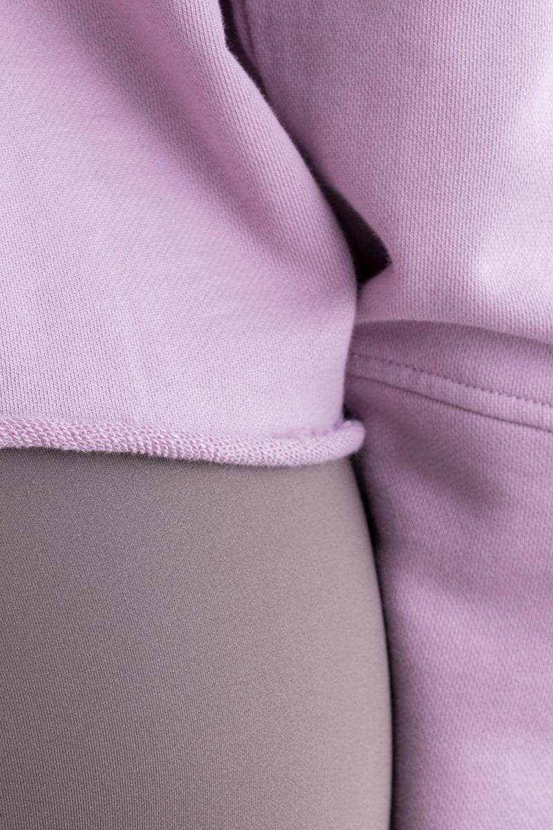 Open Edge Sweater Mauve