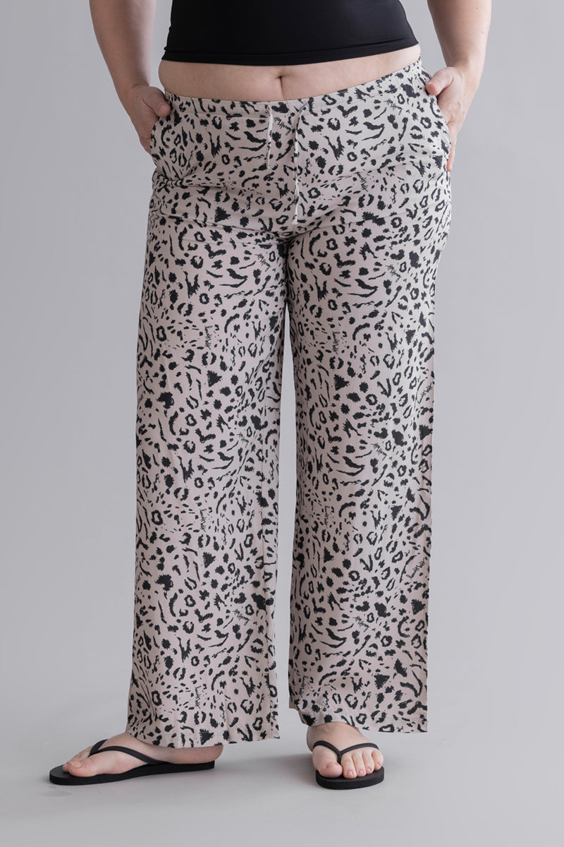 Summer Pants Mono Leo Oatmeal