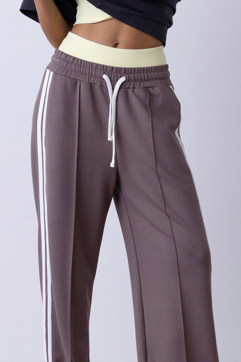 Lounge Trackpants - Taupe