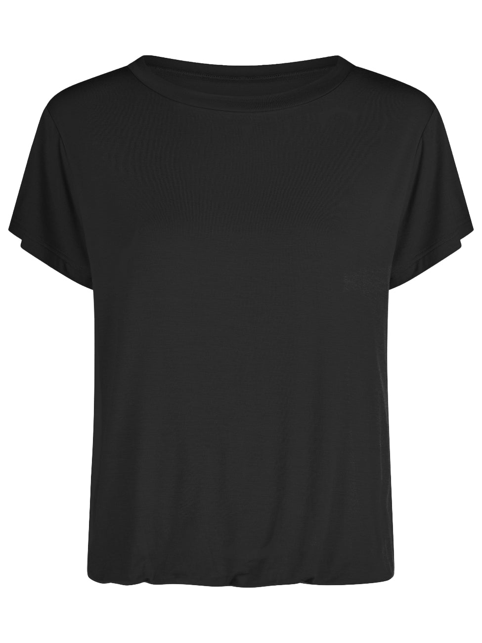 Top Round Neck -  Black