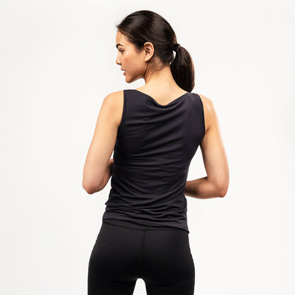 Boat Neck Top - Midnight Blue