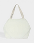 greenyogashop Kosha Carryall Tragetasche in Pearl aus recyceltem Nylon mit breiten Schultergurten