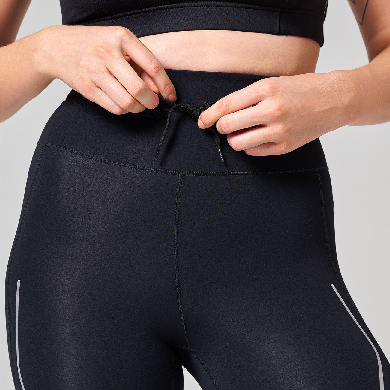 Black high waisted running leggings shop