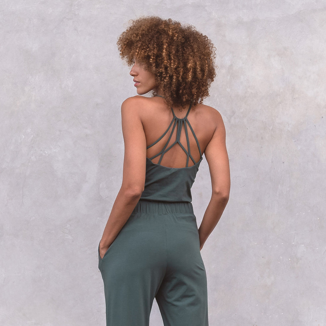 Jaya Organics Top Nicole - Forest