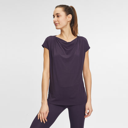 Top Waterfall - Dark Aubergine