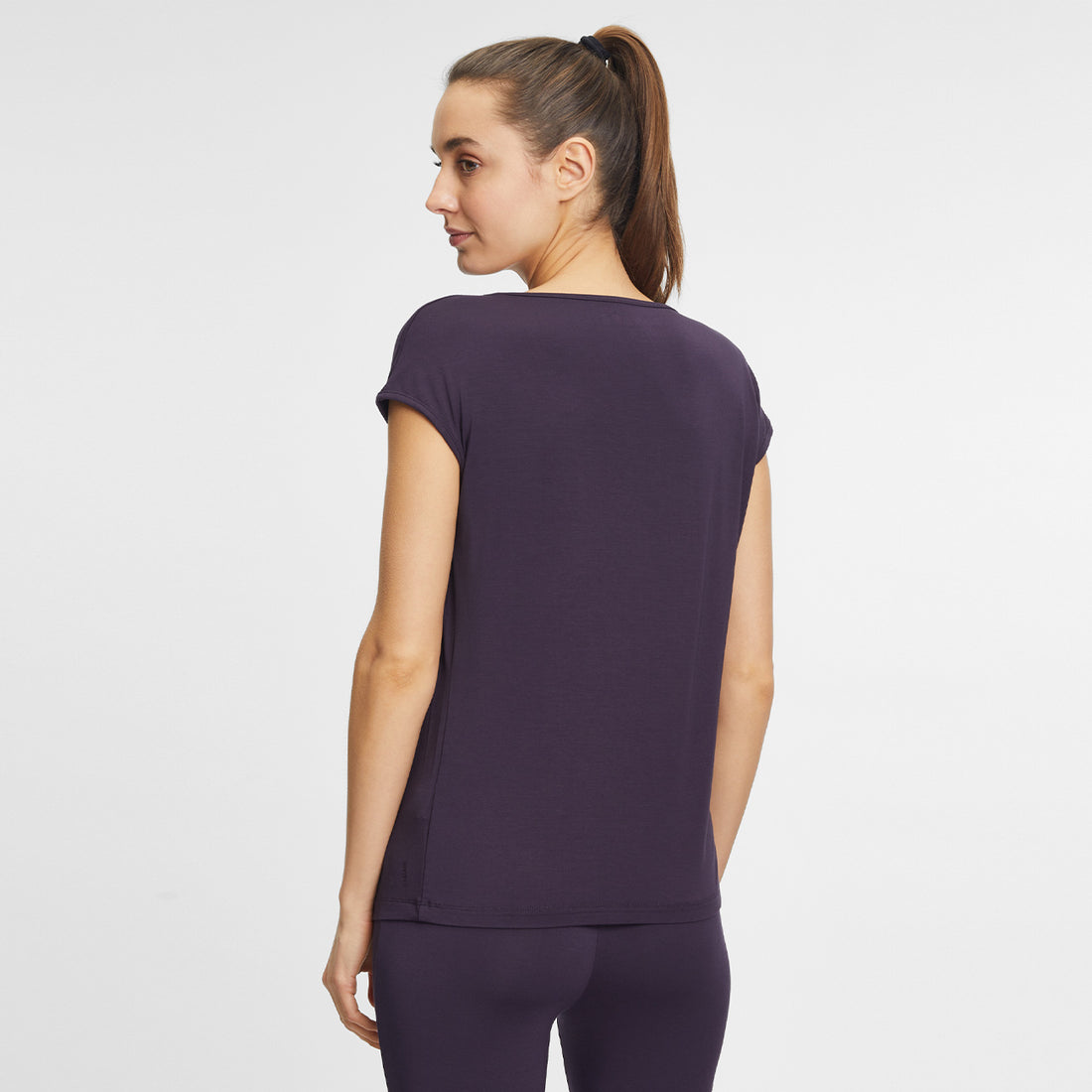 Top Waterfall - Dark Aubergine
