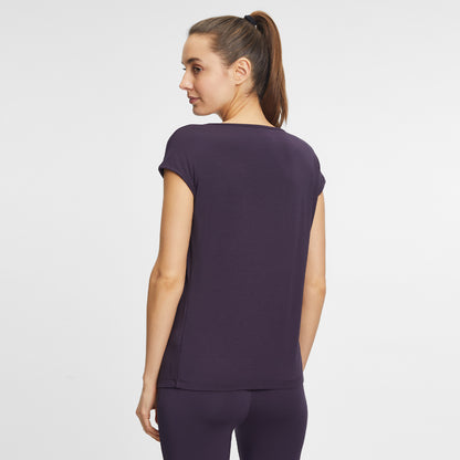 Top Waterfall - Dark Aubergine