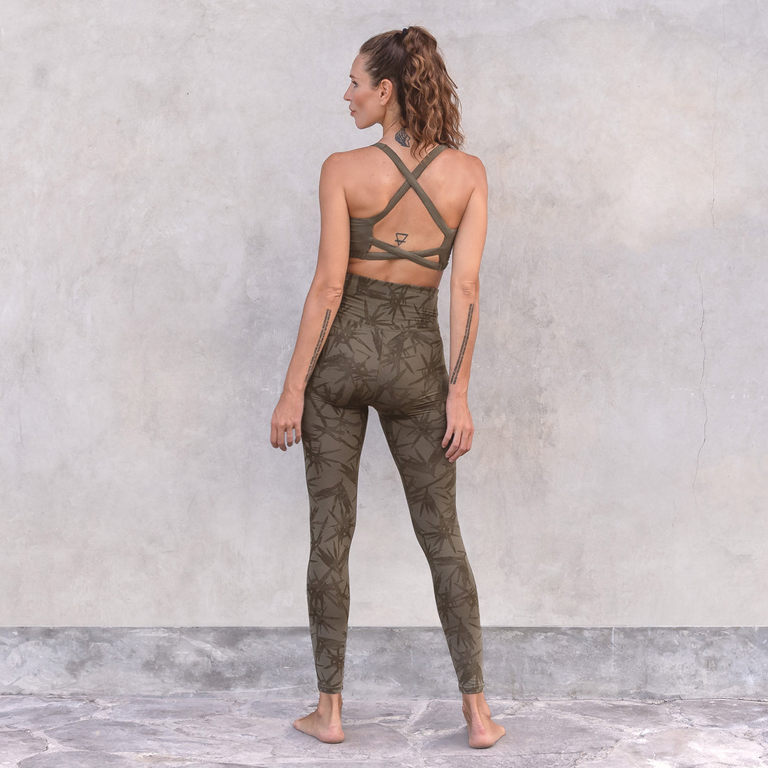 Leggings Tosca - Nature Tencel Olive