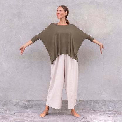 Yogahose Diana - Creme