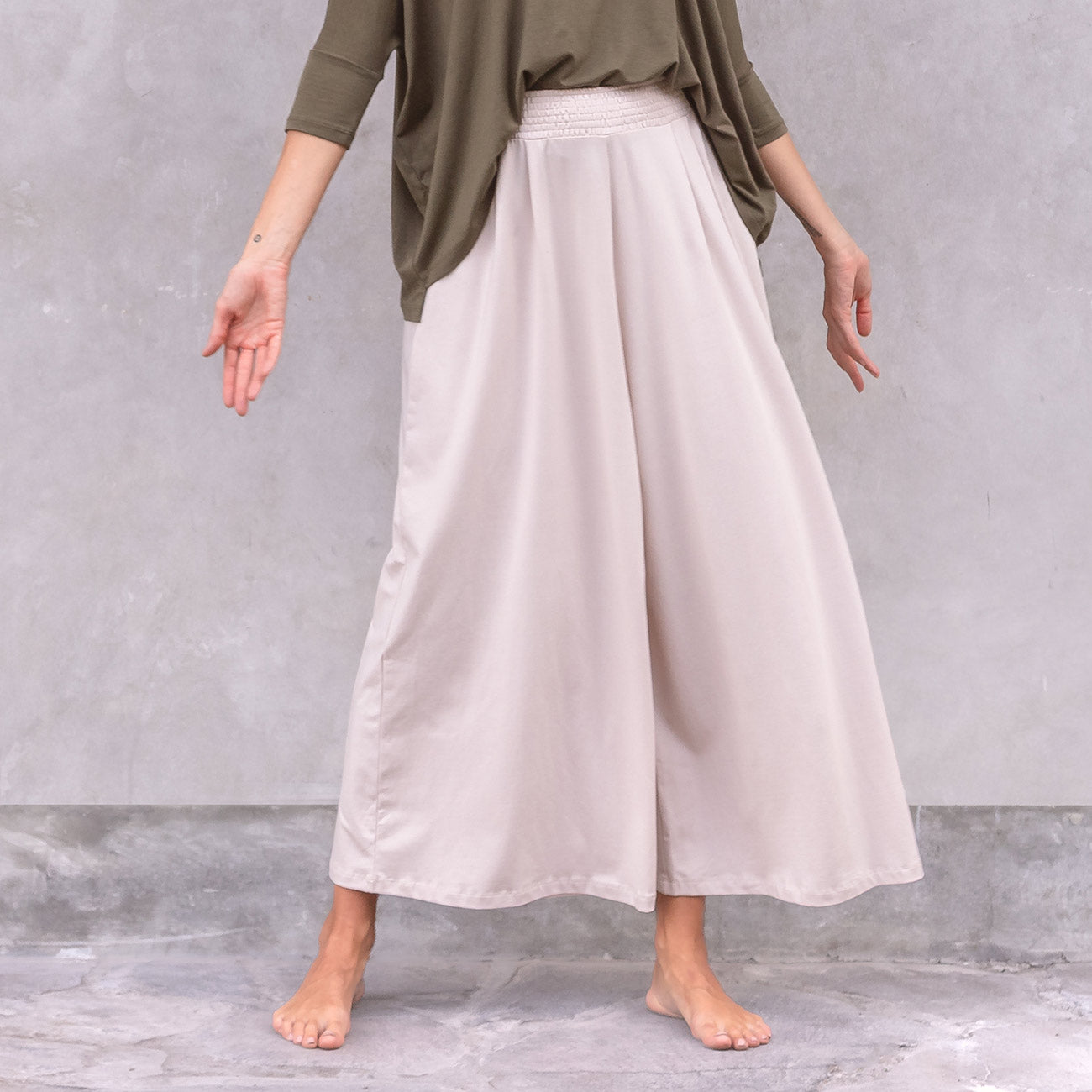 Yogahose Diana - Creme