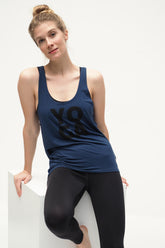 Kismet Yoga Tank Aja Blue