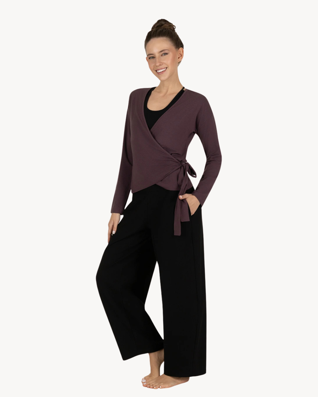 Dhara Yogahose - Onyx Black
