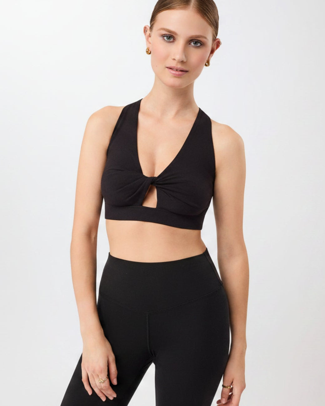 Organic Cotton Bra - Black