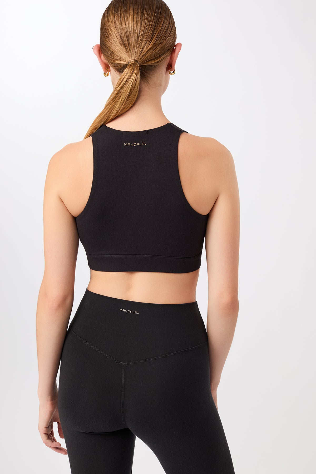 Organic Cotton Bra - Black