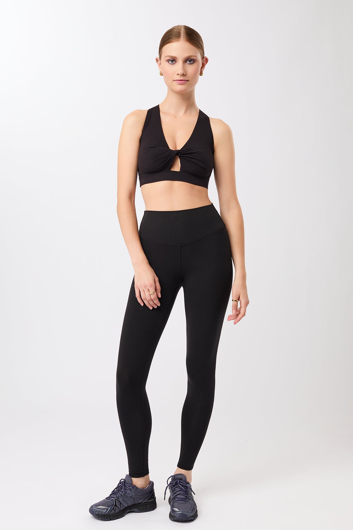 Organic Cotton Bra - Black