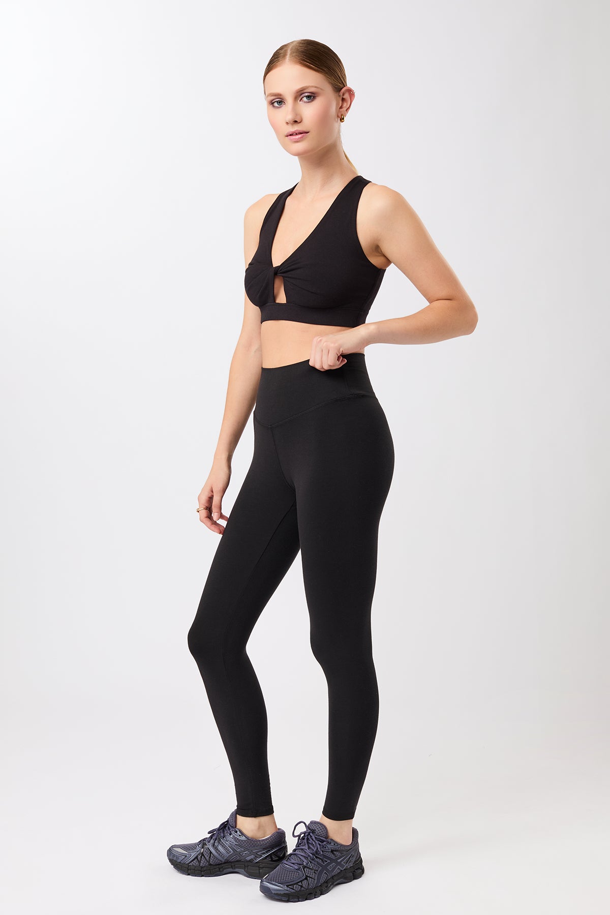 Organic Cotton Bra - Black