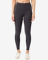 greenyogashop Best Loved Leggings in Onyx mit hoher Taille und Diamant-Einsatz aus Lyocell-Baumwoll-Mix