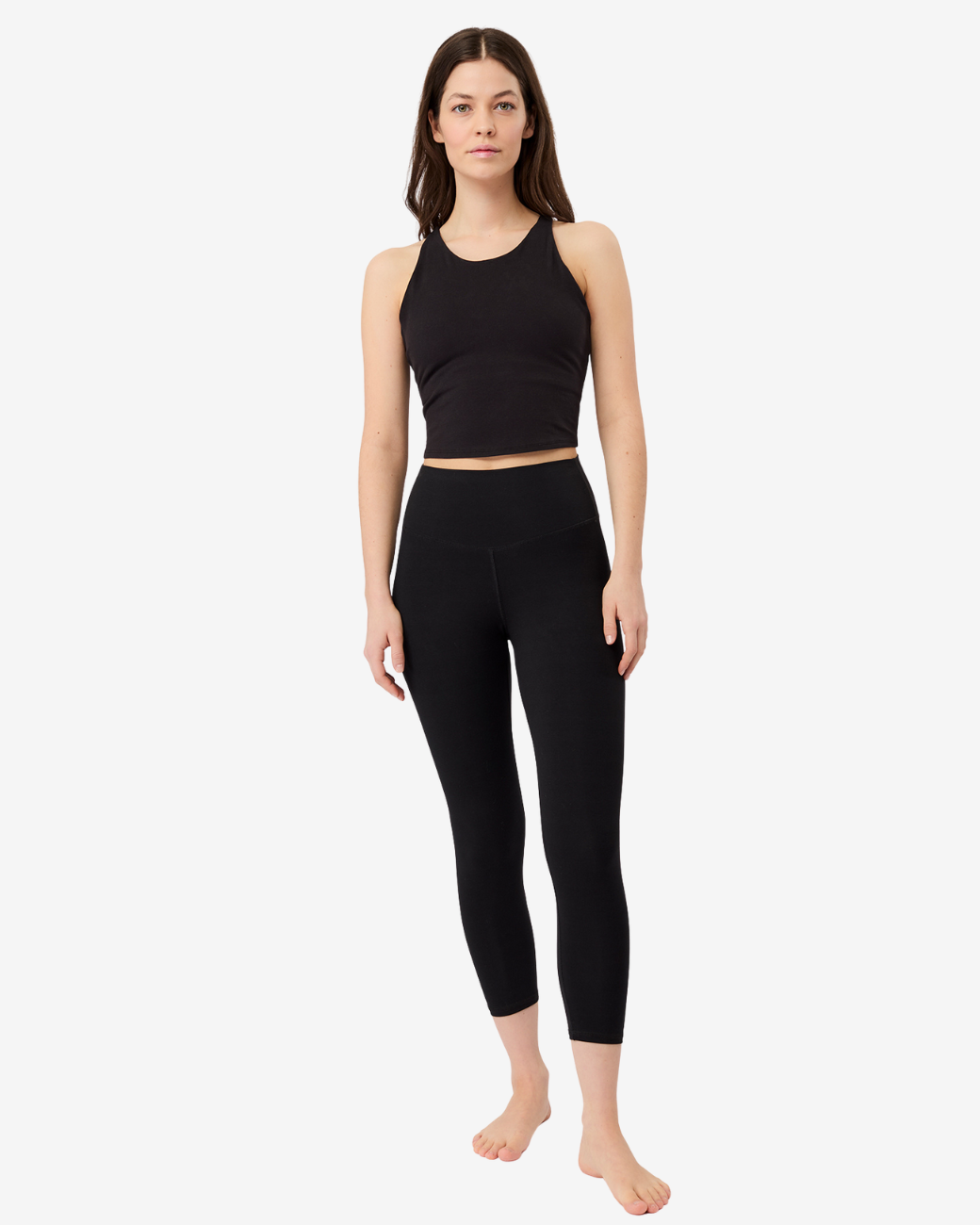 Best Cropped Leggings Black