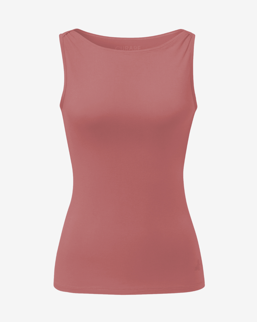 Boat Neck Top - Faded Rose