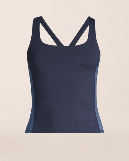 Shaped Block Tank - Core Blue