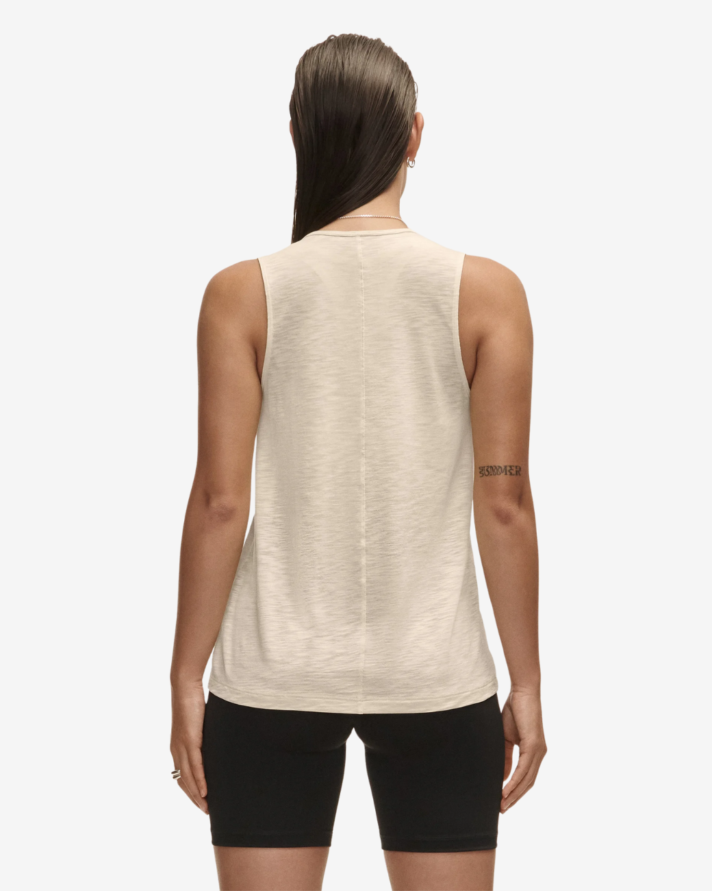 Soft Texture Tank Ecru